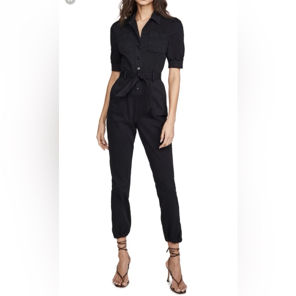 PAIGE Elegant Black Jumpsuit